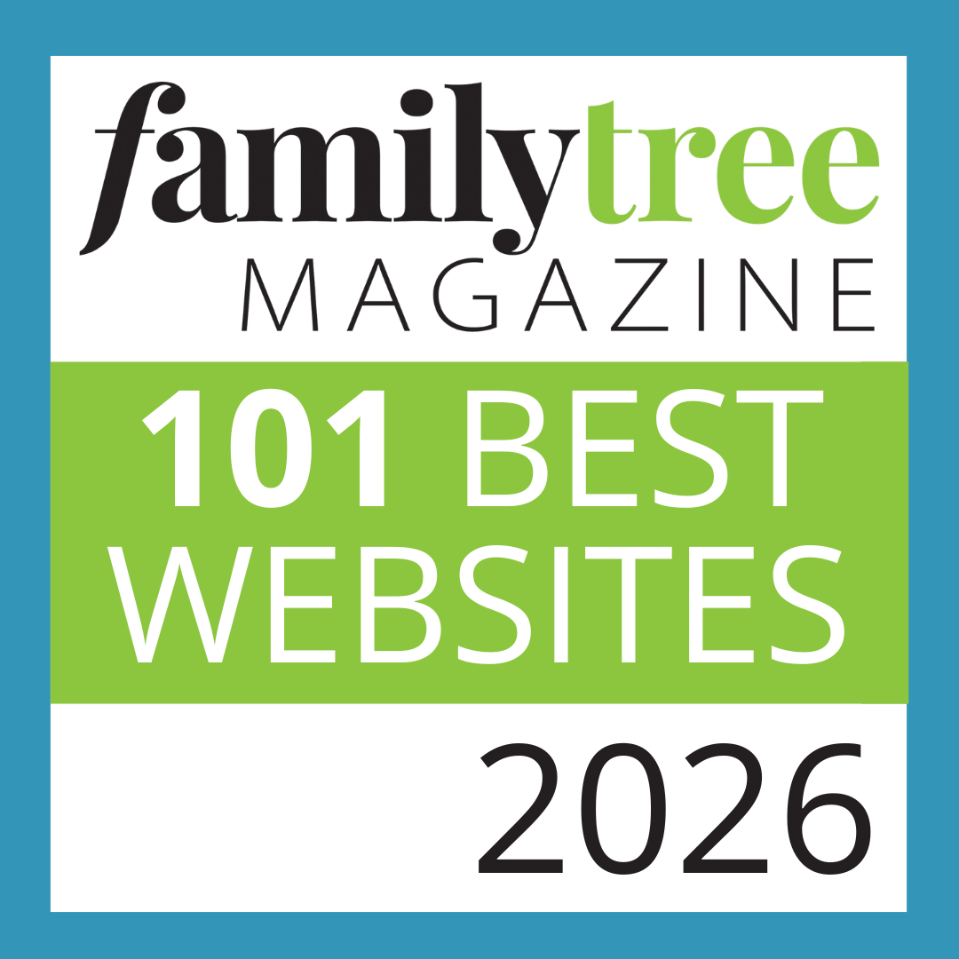 Family Tree Magazine named Goldie May one of the best 101 websites of 2026